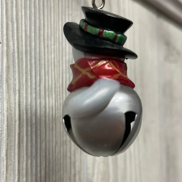 COLE Personalized Jingle Bell Snowman Christmas Ornament NWT - Picture 4 of 6